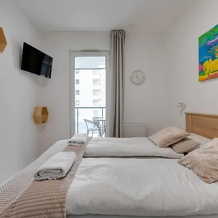 Apartament Nadmorskie Spektrum Danzig Exterior foto